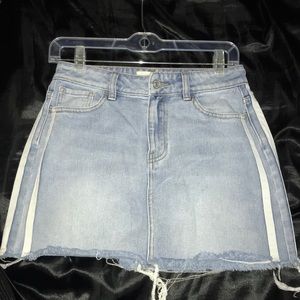 PacSun skirt with striped side
